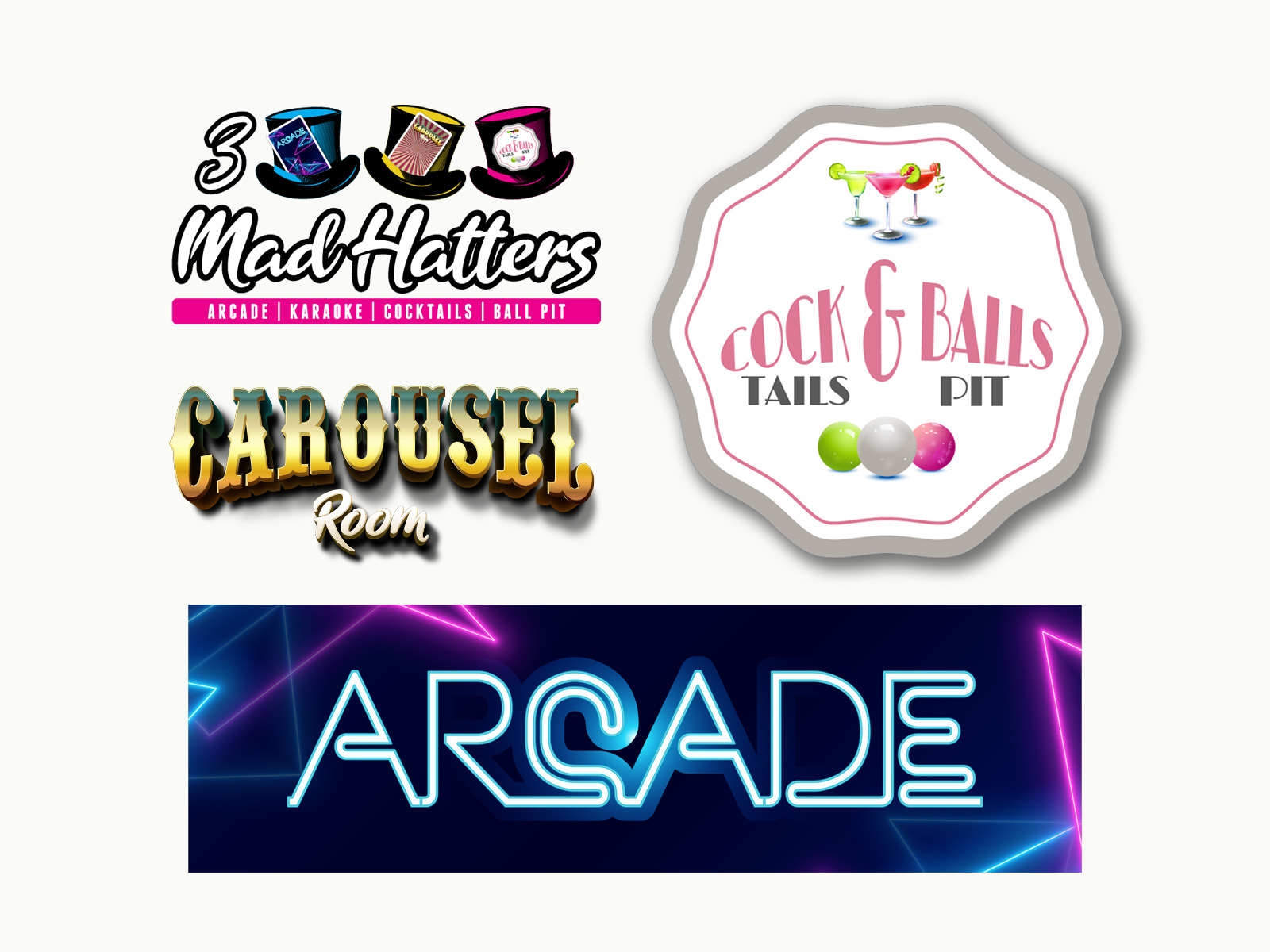 3 Mad Hatters Club, Aberdeen; encompassing Cocktails & Balls Pit, Carousel Room and Arcade