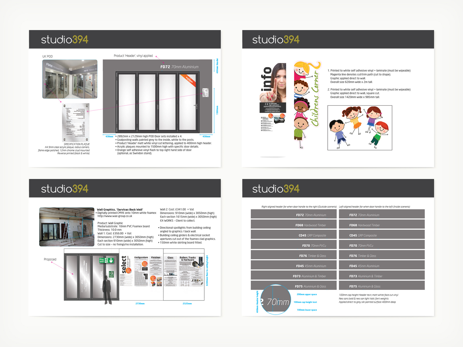 The Folding Sliding Door Company - UK head office large format graphics
