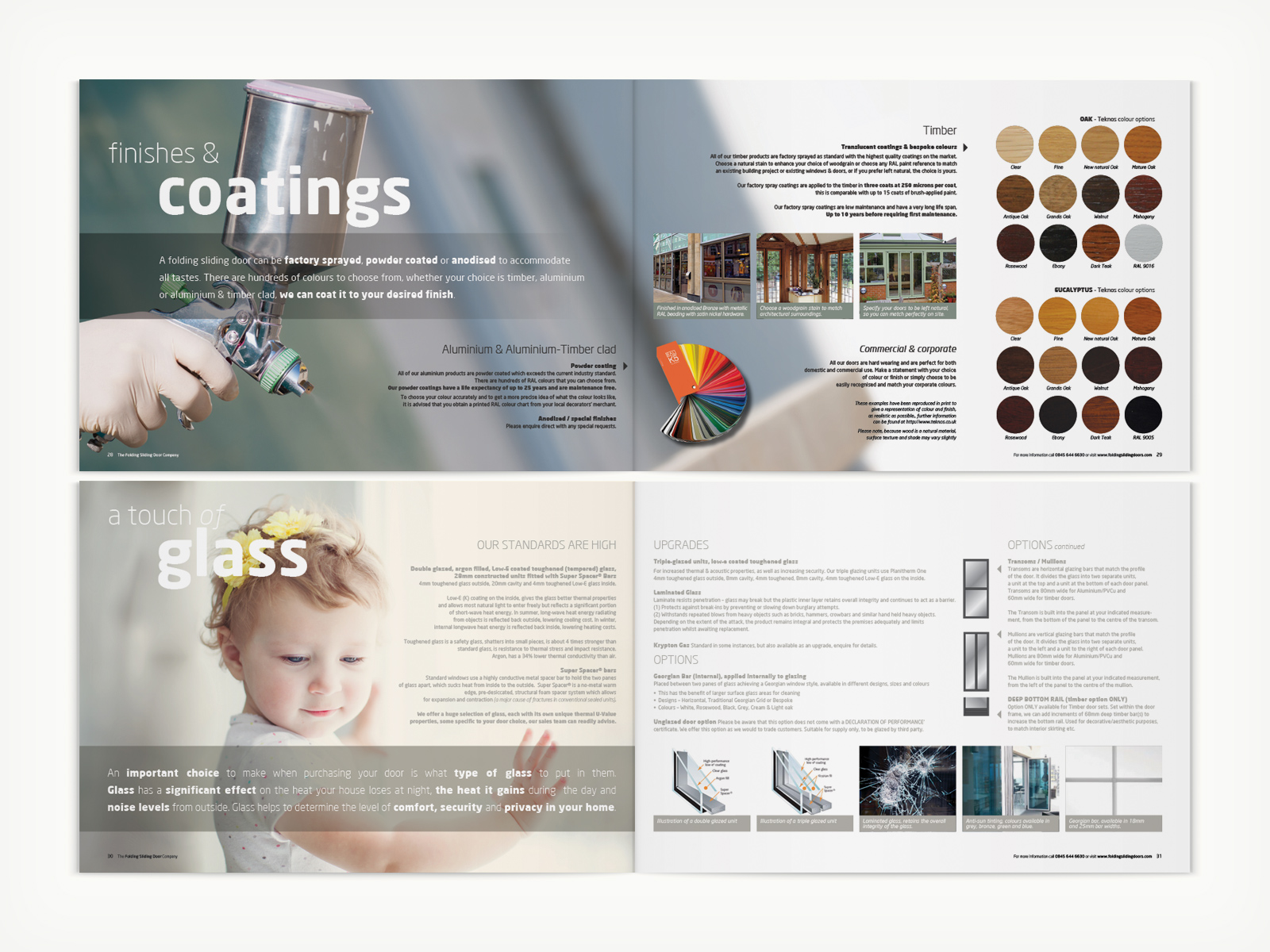 The Folding Sliding Door Company - New corporate retail brochure (Options pages)
