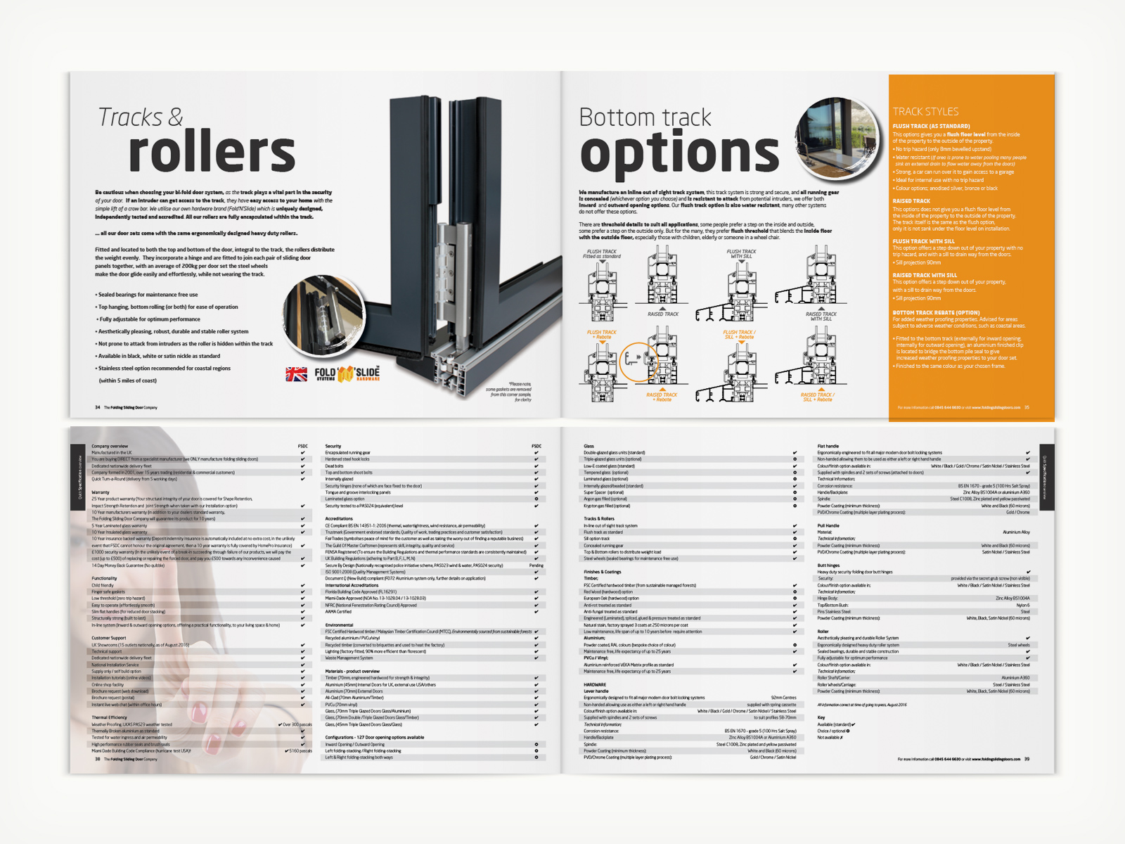 The Folding Sliding Door Company - New corporate retail brochure (Specification pages)