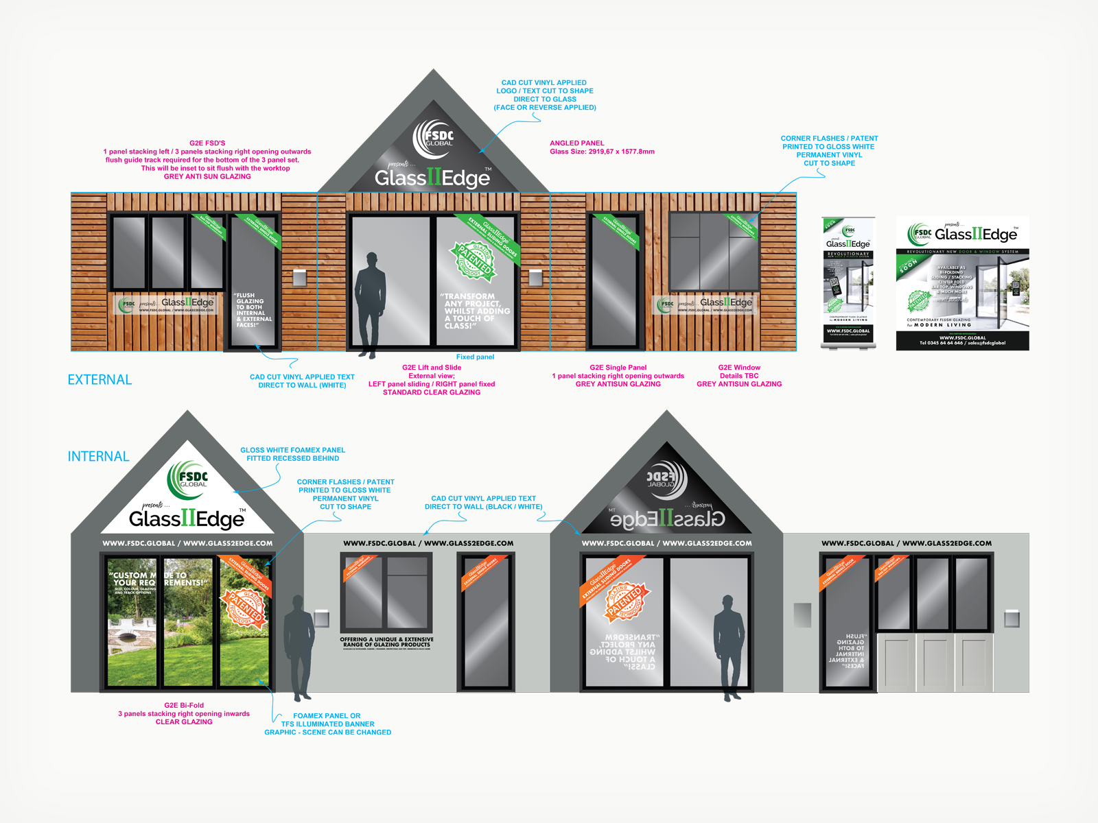 FSDC Global - NSBRC Exhibition Stand visual + annotations