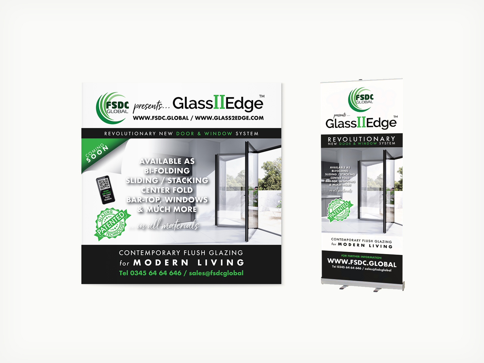 FSDC Global - NSBRC Exhibition Stand Roller banners
