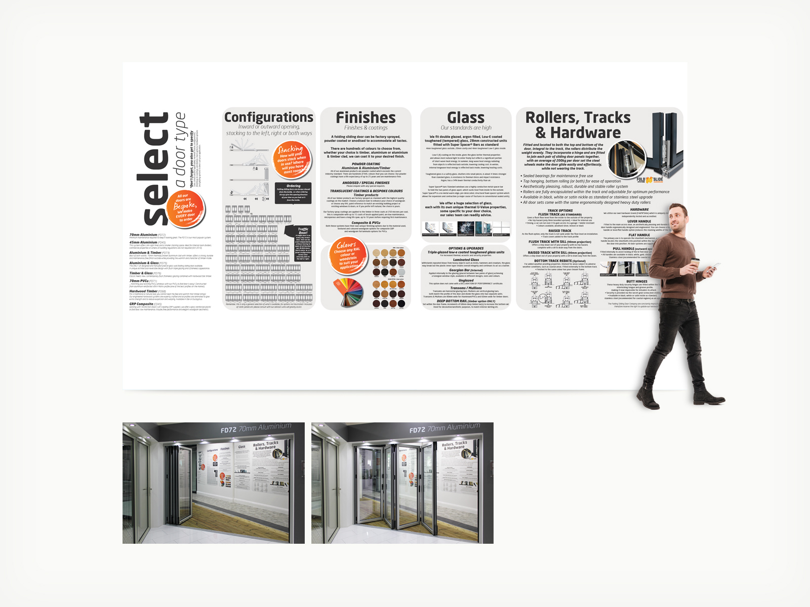 The Folding Sliding Door Company - UK head office large format graphics