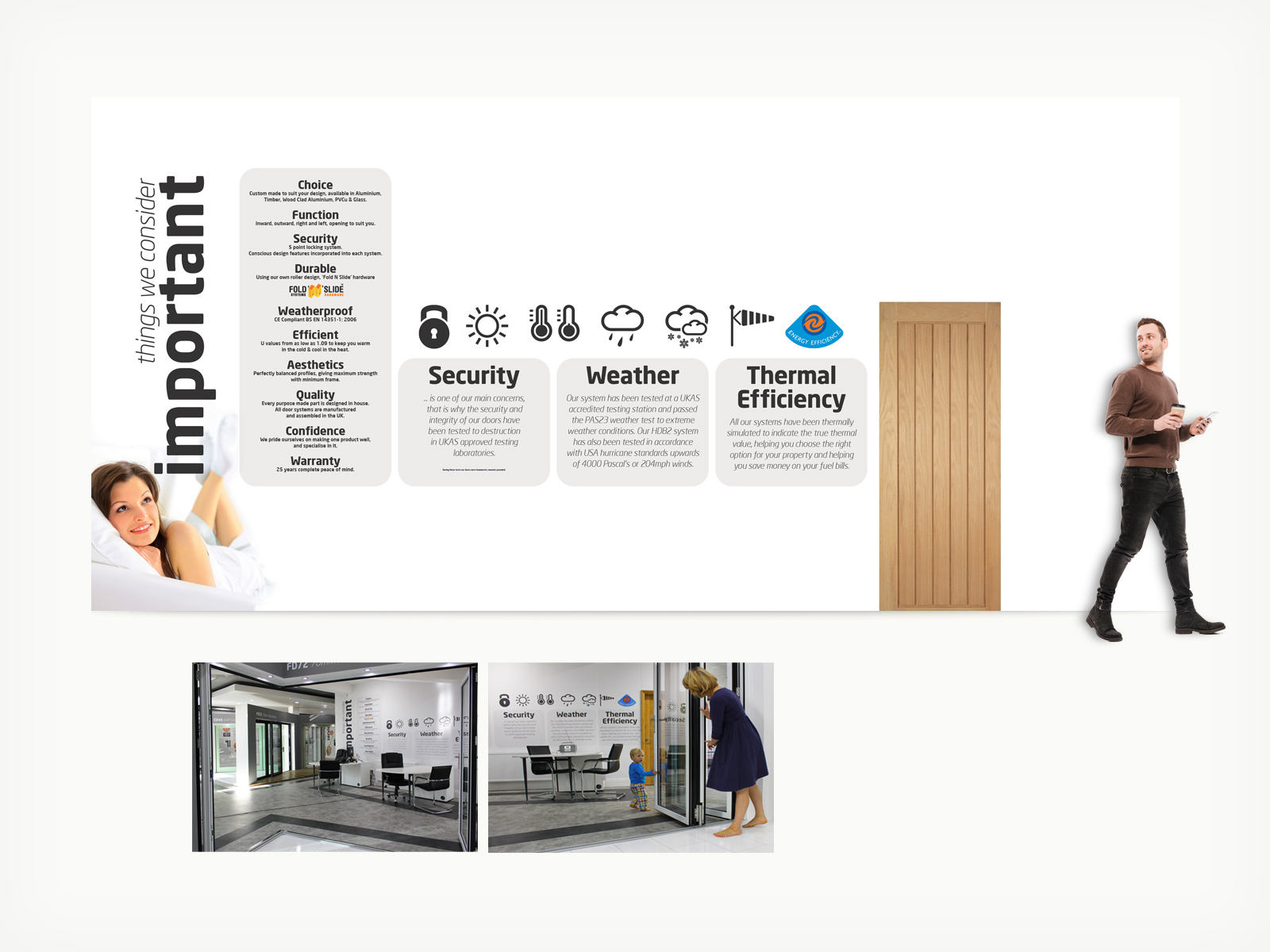 The Folding Sliding Door Company - UK head office large format graphics