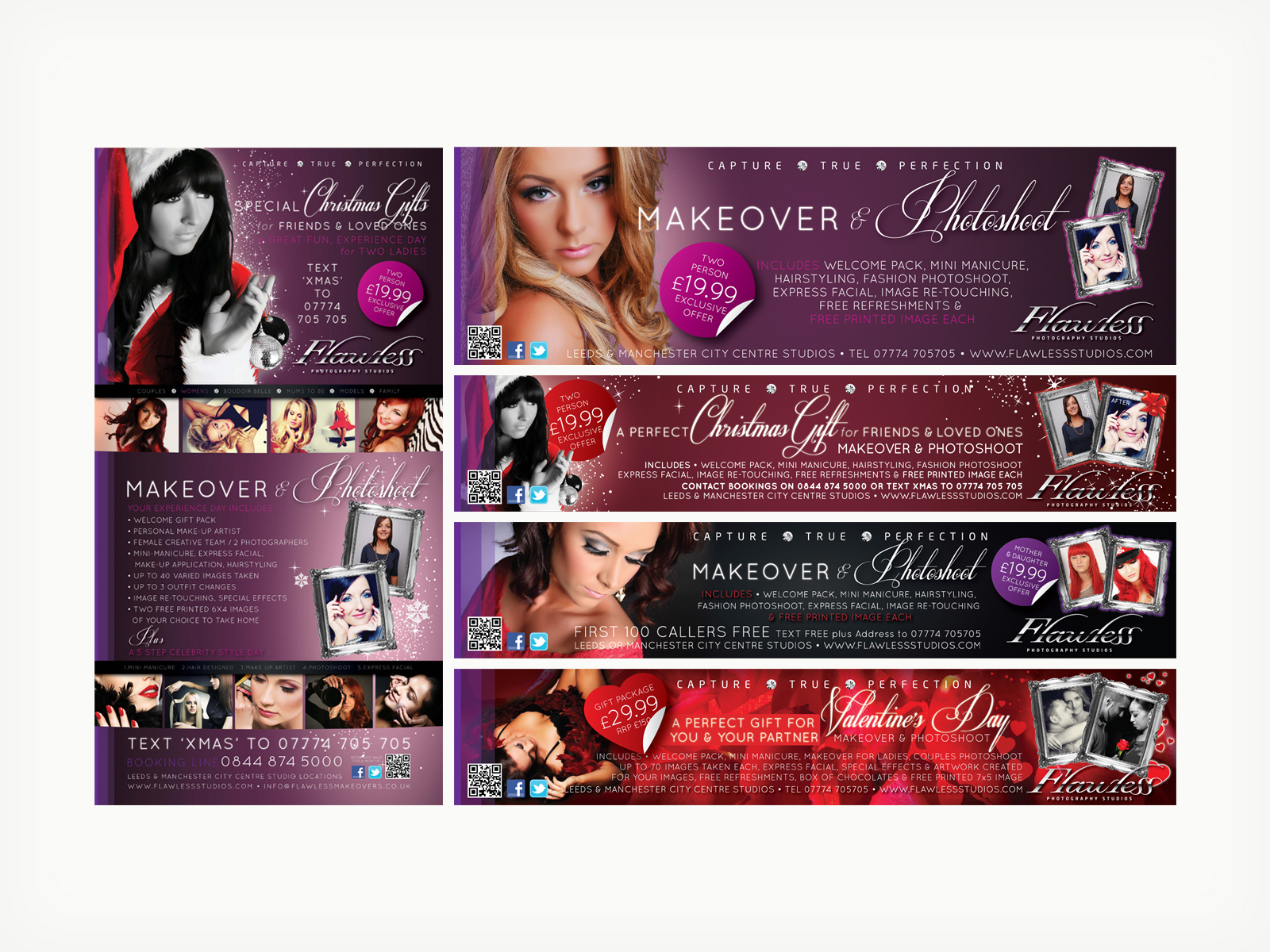 Flawless Photography Studios - Local press adverting