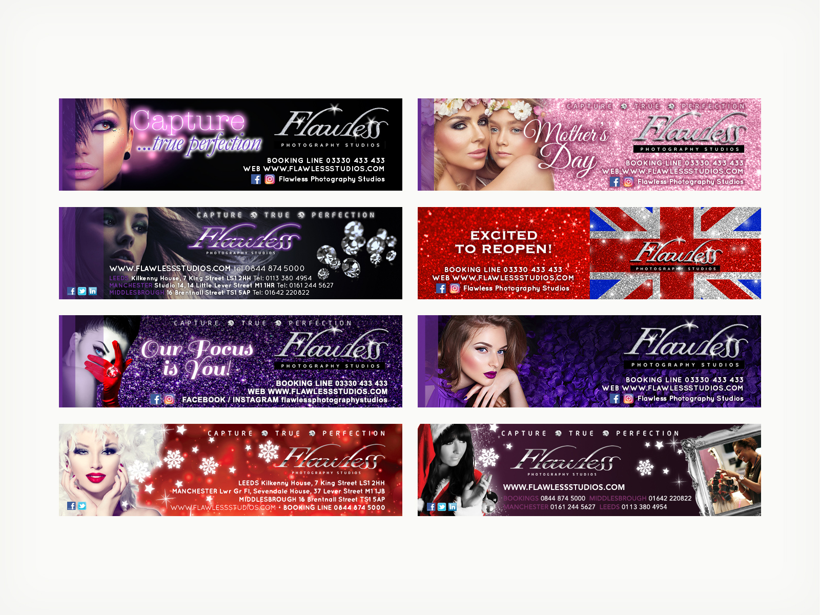 Flawless Photography Studios - Digital, email footers