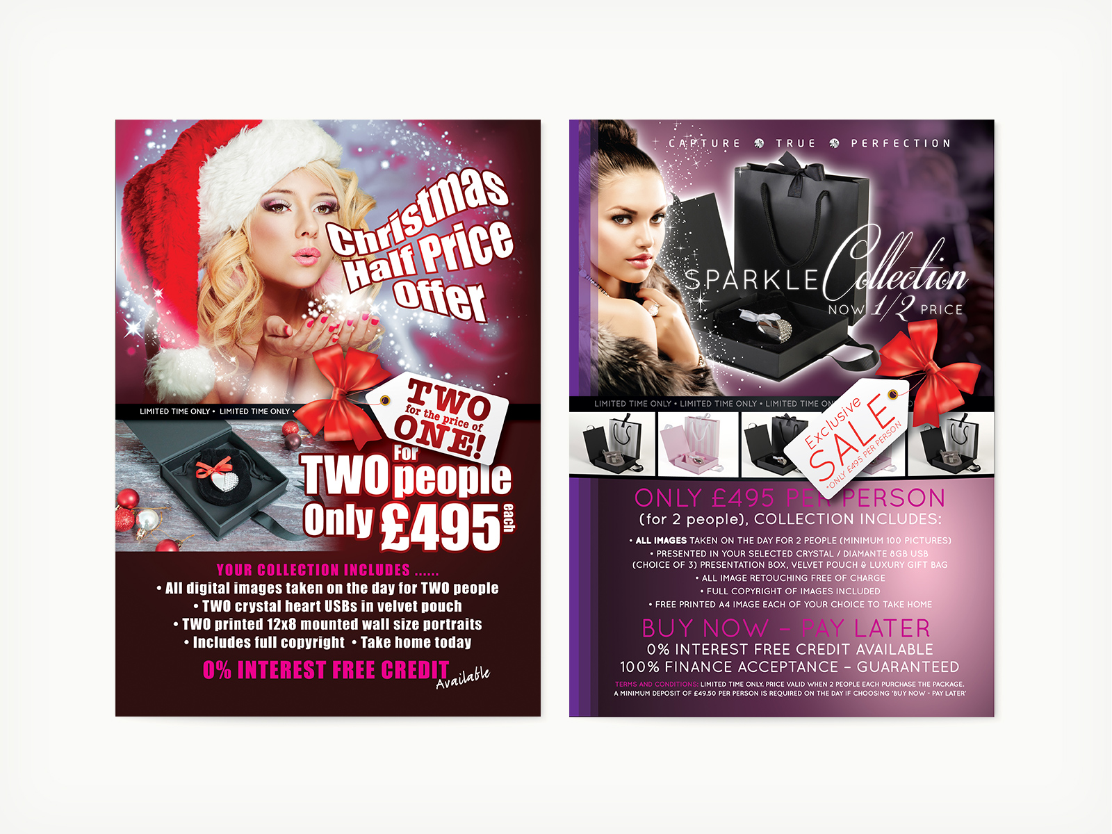 Flawless Photography Studios - Print (Internal), PriceList Christmas edition
