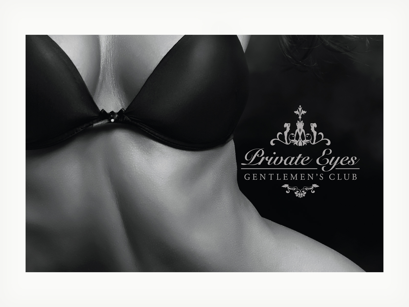 Private Eyes Gentlemen's Club - Large format wall graphic print