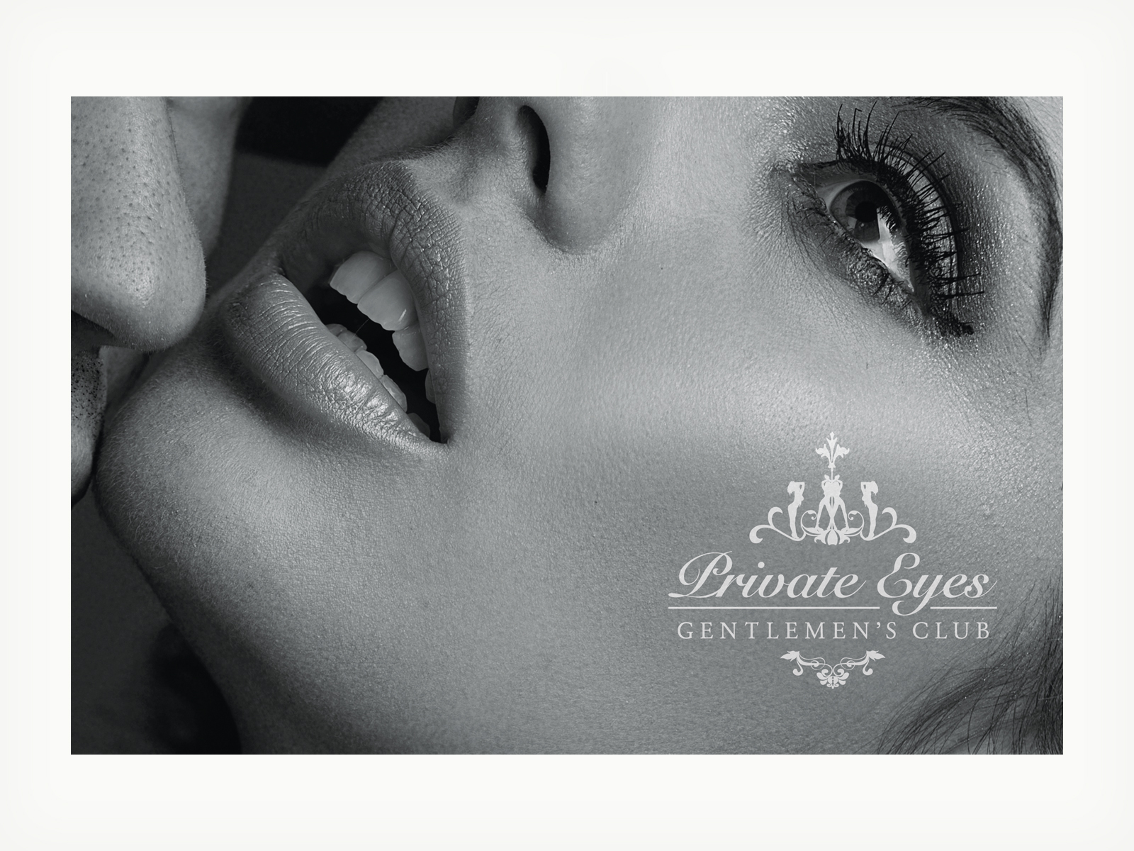 Private Eyes Gentlemen's Club - Large format wall graphic print