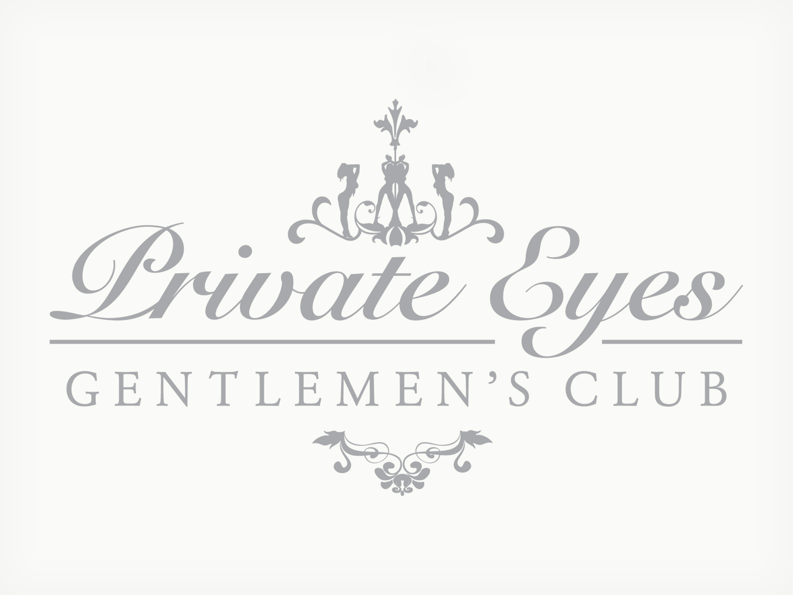 Private Eyes Gentlemen's Club - Digital Invoice and Social Media logos