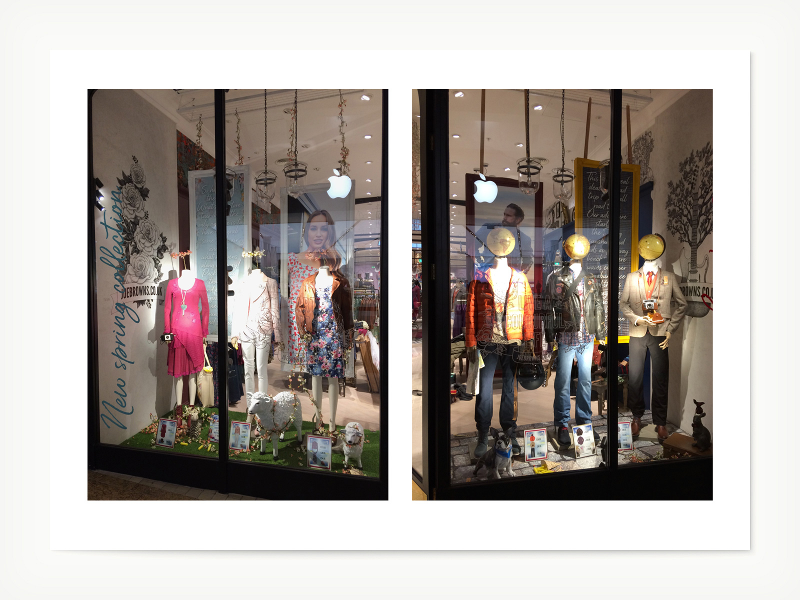 Joe Browns - Meadowhall, Window Display Spring 2 (photo)