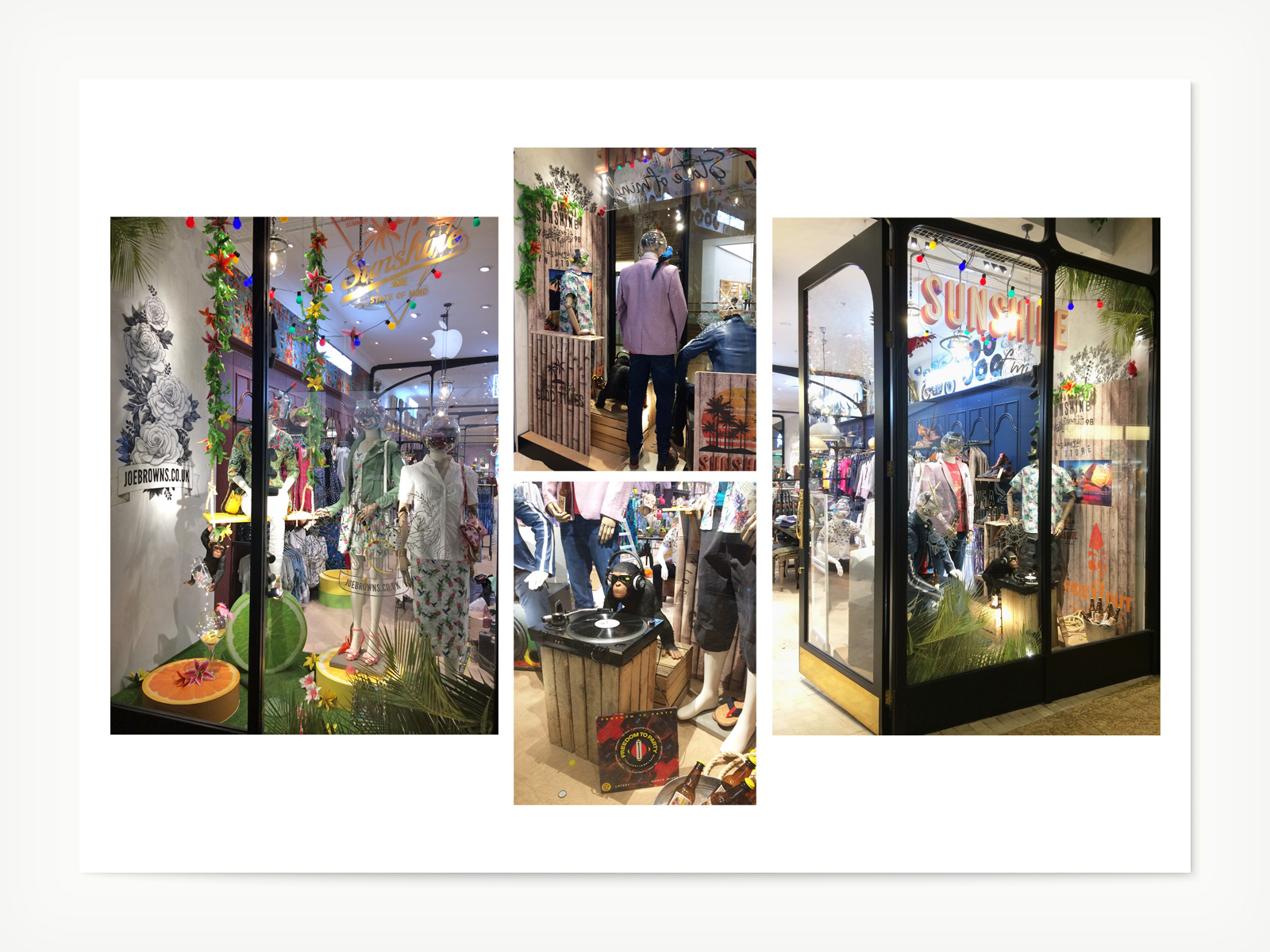 Joe Browns - Meadowhall, Window Display Summer (photo)