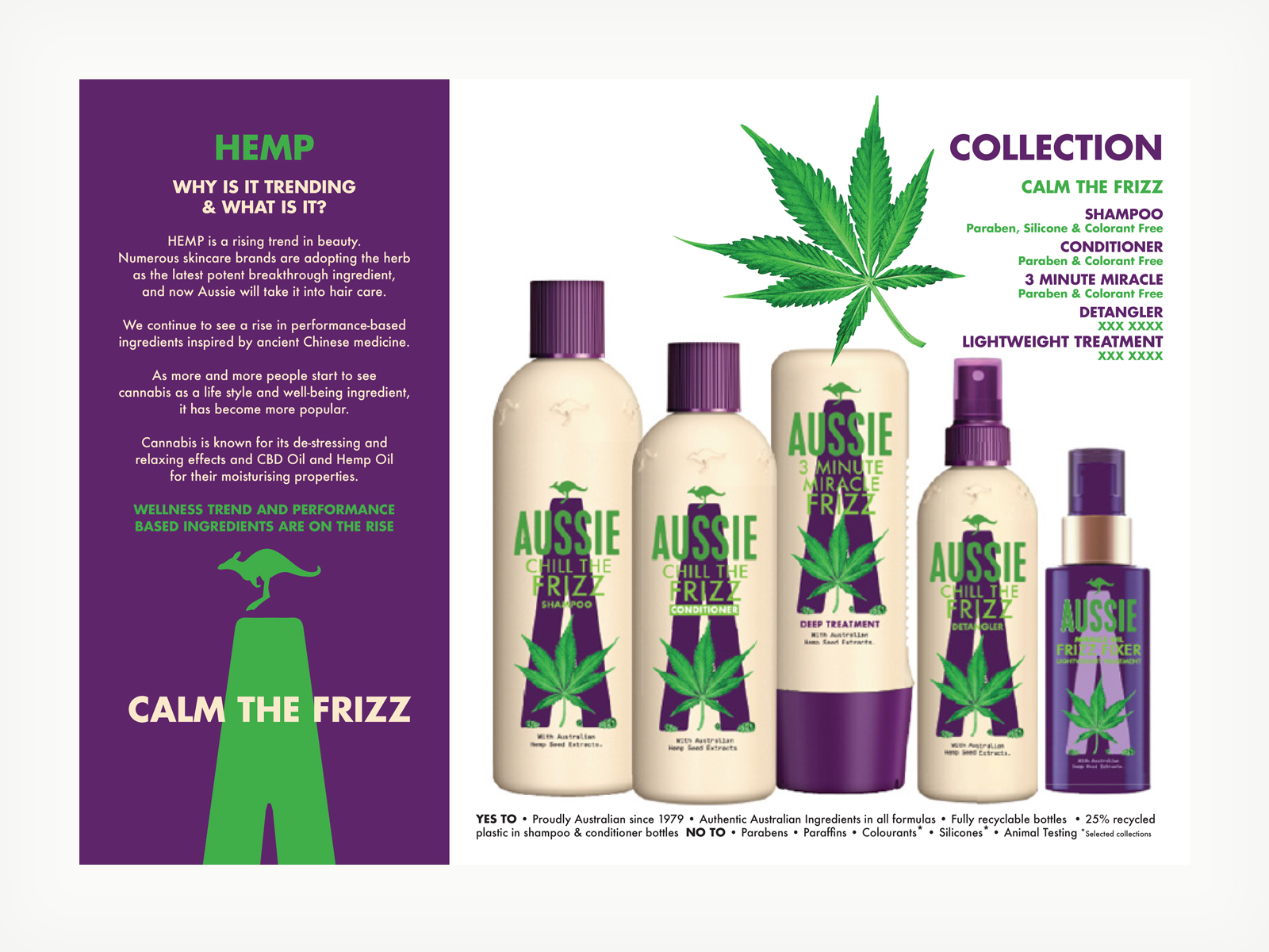 Procter & Gamble Beauty Care; Aussie Haircare Restage Leaflets