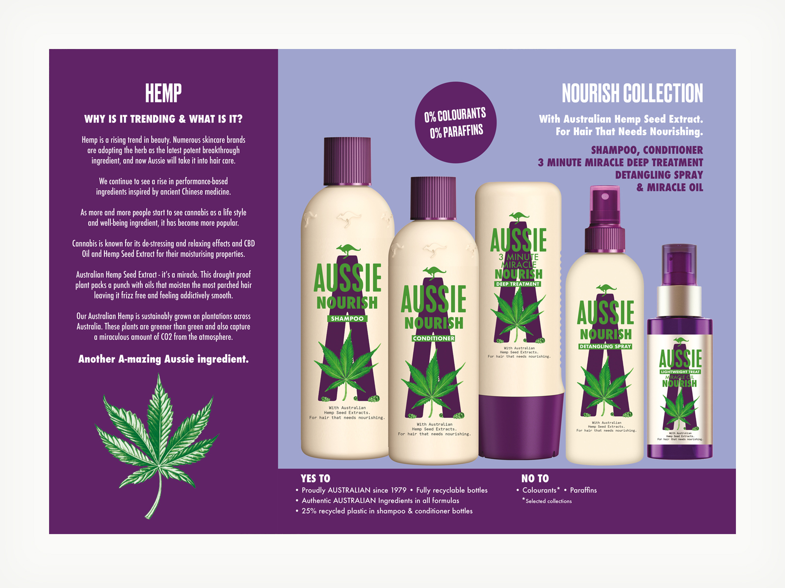 Procter & Gamble Beauty Care; Aussie Haircare Restage Leaflets
