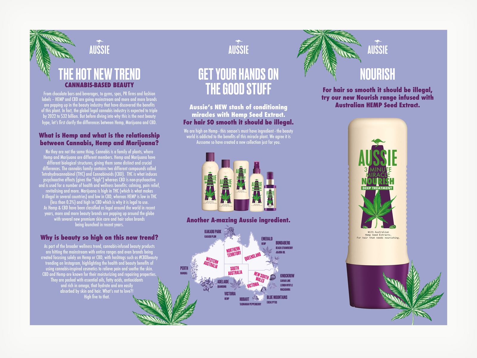 Procter & Gamble Beauty Care; Aussie Haircare Restage Leaflets